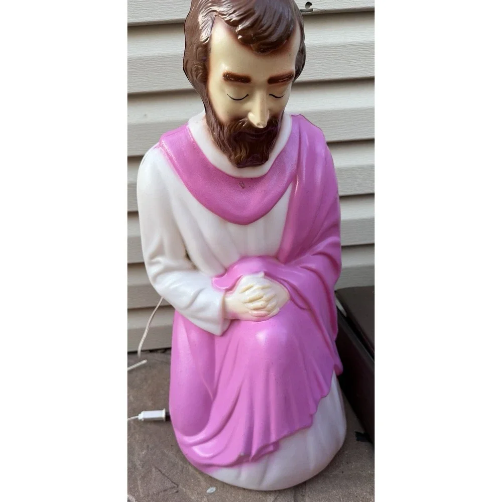 Vtg Empire Plastic Nativity Joseph 27